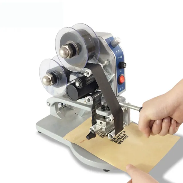 DY8 Manual Ribbon Coding Machine Hot Foil Stamping Machine Batch Code Printer