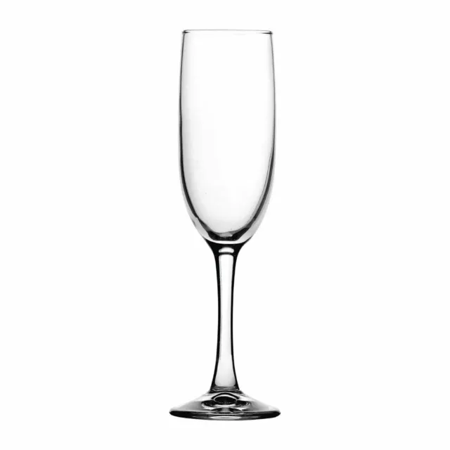 Utopia Imperial Plus Flute in Clear - Made of Glass 150ml / 5.25oz - 24