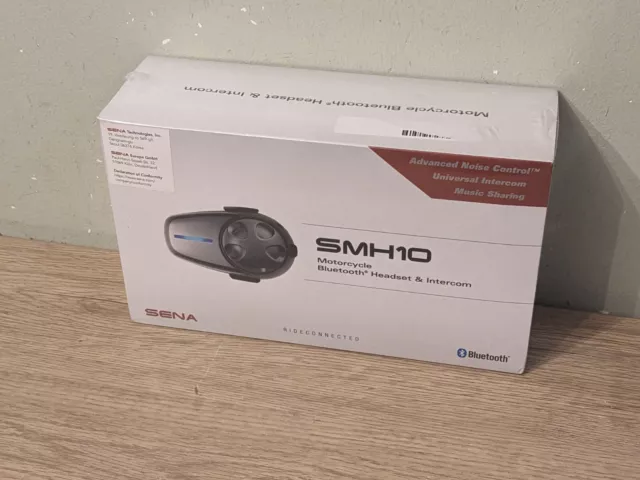 Sena SMH10 motorcycle Bluetooth headset and intercom