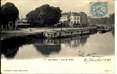 (S-54563) FRANCE - 95 - L ISLE ADAM CPA      L.D. ed.