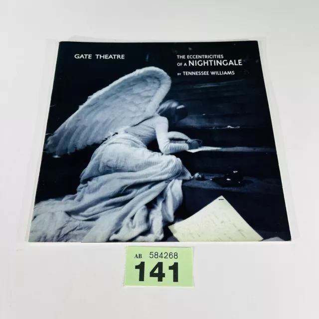Eccentricities Of A Nightingale - Gate Theatre Programme - 2003 - Rare & Signed