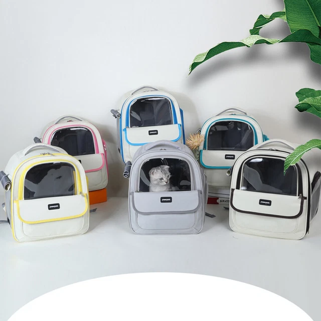 Zaino vettore animale domestico zaino traspirante gatto cane zaino portatile animale domestico borsa anteriore