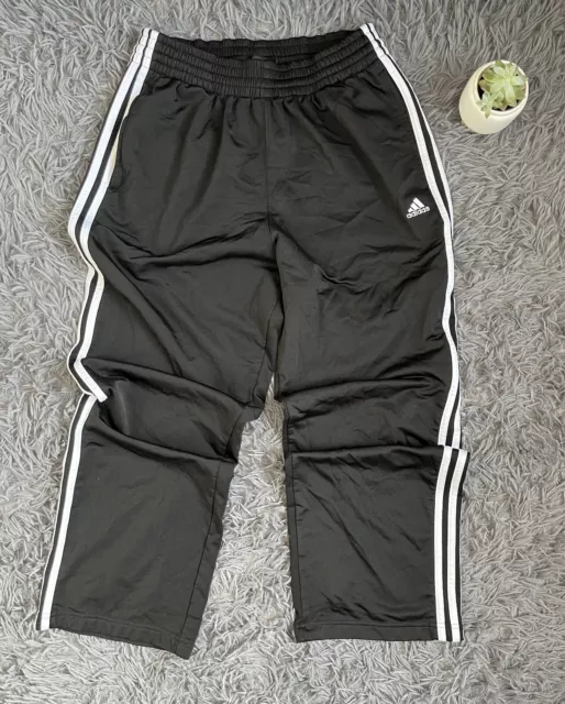 Adidas Essential Tricot Zip Pants for Men, Size M - Black