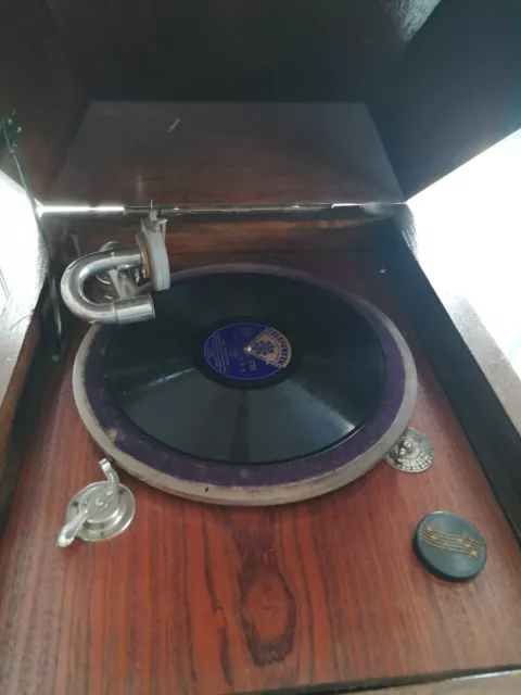 Gramophone Schrank Antik