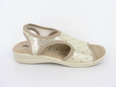 Valleverde Valleverde G531201Q Rosso Ciabatta Donna Doppia Fibbia Plantare SoftSystem 