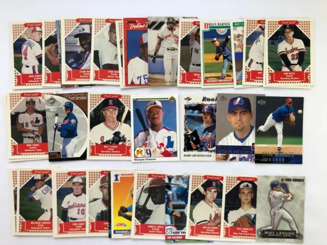 MLB Baseball Single Rookie Cards Team: Montreal Expos Scegli/scegli la tua carta