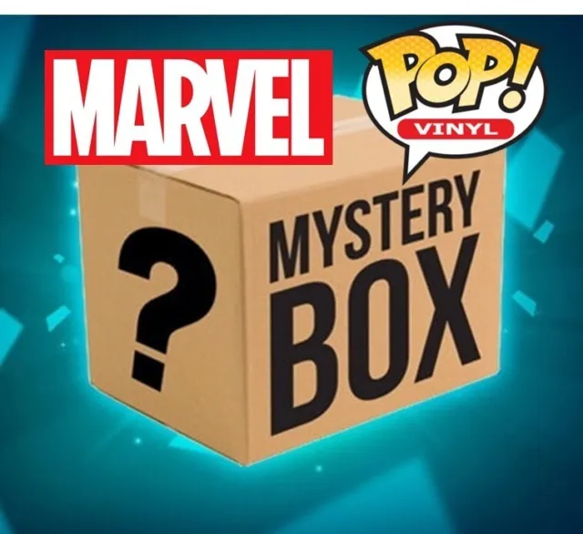 2x Marvel Funko Pop Mystery Box (two pops)