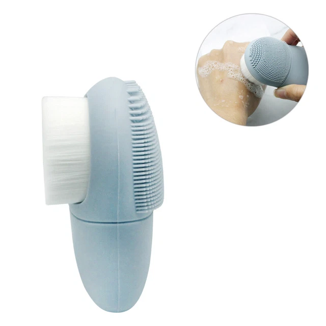 1 pieza cepillo de limpieza manual multifunción limpiador facial manual doble