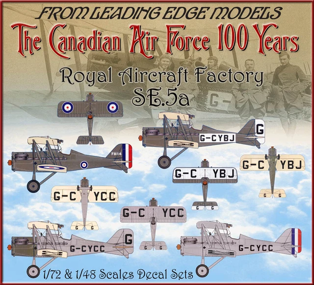 Modrol Decal 1/48 SE5A CANADA model decal set by Leading Edge Models $8.00 - PicClick CA