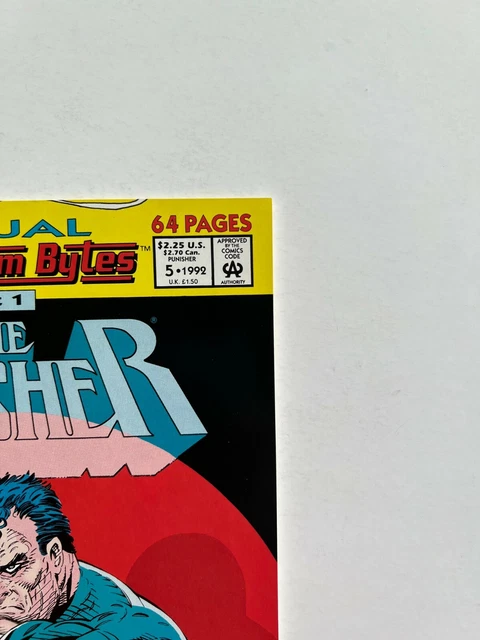 The Punisher Annual #5, Vol. 2 - The System Bytes Pt. 1 (Marvel Comics, 1992) VF 3