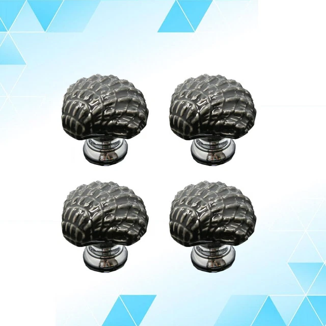 4 Pcs Ceramic Drawer Knobs Armoire Wardrobe Cabinet Bookcase 7