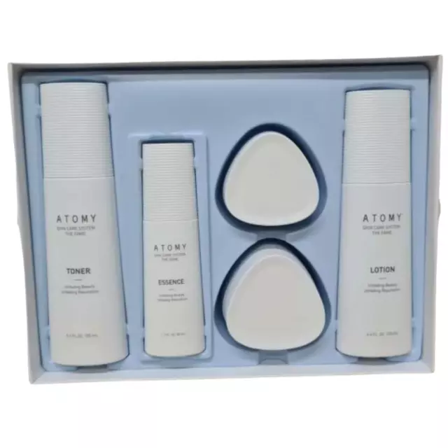 ATOMY Skin Care System The Fame Juego de 5 artículos Loción tónica Crema de...