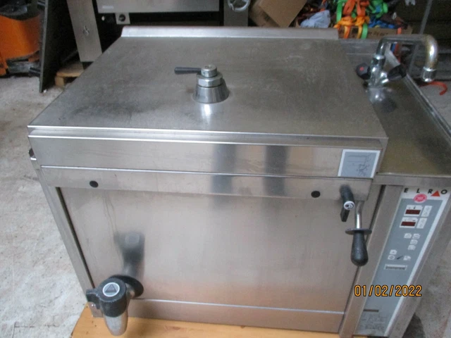 ELRO Druckgarbraisièren Druck Kochkessel  Druckkochkessel ca 190 Liter gebraucht