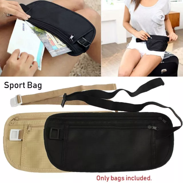 Cardbag Passport Money Bags Useful Travel Pouch Chest Packs Cloth Running Bag