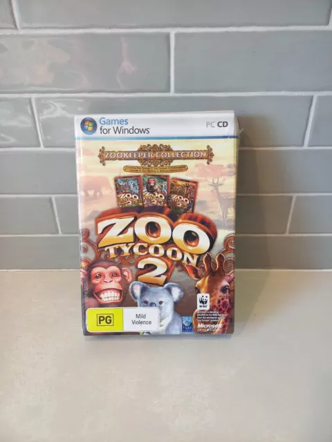 Zoo Tycoon Complete Collection for PC New/Sealed for Sale in