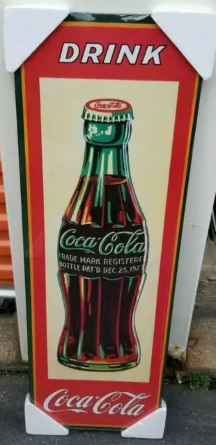 Vintage Drink Coca Cola Italy Italian Bottle Sign Nuova Arti Tous droits reserve