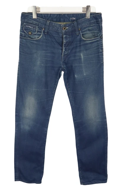 Jeans Homme G-Star Morris Regular – Taille W33 L32 – Bleu – Coupe Droite