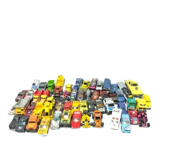 Vtg DIE CAST TRUCKS MIXED junk yard lot of 66 (for parts or fixer uppers)