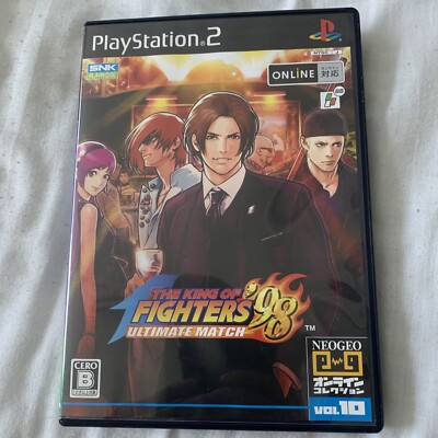 Jeu PS2 The King Of Fighters '98 Ultimate Match - Version Japonaise - Bon état