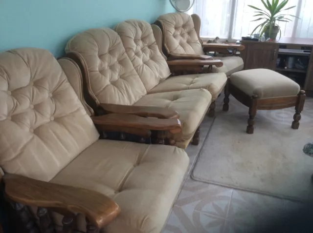Grafton everest shop oak lounge suite