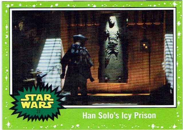 Star Wars Journey to the Rise of Skywalker Topps Green Parallel Base Card #27