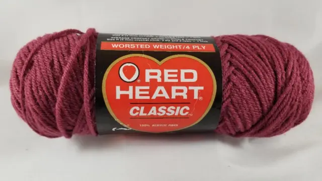 LOT OF 2 Skeins Red Heart 100% Acrylic 4-ply Yarn 5 oz.each color-Seagrass-  VHTF $9.00 - PicClick