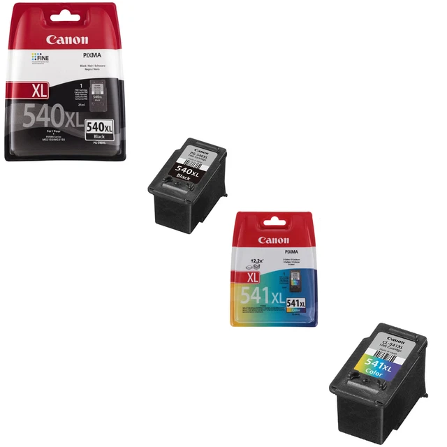 Cartuccia Originale Canon Pg-540Xl Bk 5222B005 Cl-541Xl Col 5226B005