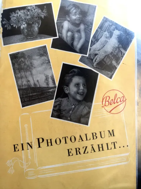 Belle VEB Belca - Prospekt - Text.deutsch - Classic-Camera-Store