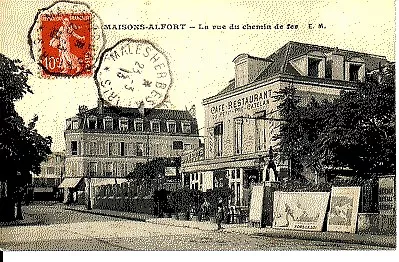 (S-57802) France - 94 - Houses Alfort Cpa Cafe Restaurant Du Petit Pre Catelan