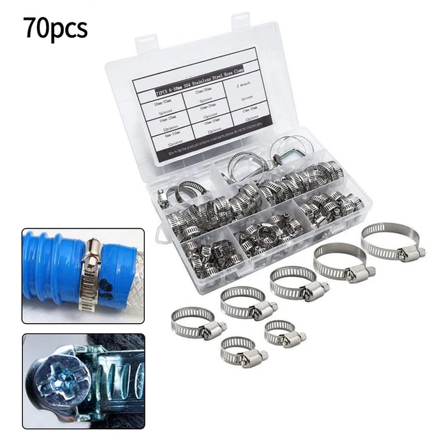 Tubi acqua per auto tubi clip tubo flessibile morsetti tubo hardware 8-38 mm pronti