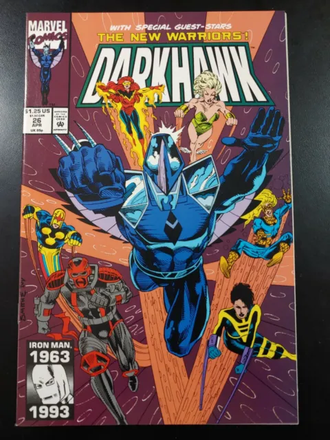 ⭐️ DARKHAWK #26 (direct) (vol 1) (1993 MARVEL Comics) VF/NM Book