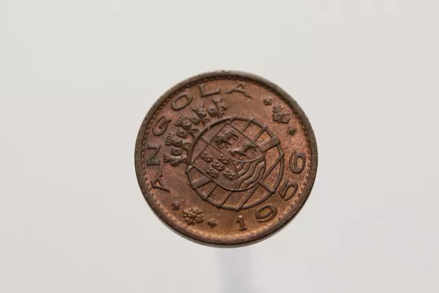 Angola 1 Escudo 1956 High Grade B15 #Sz1744