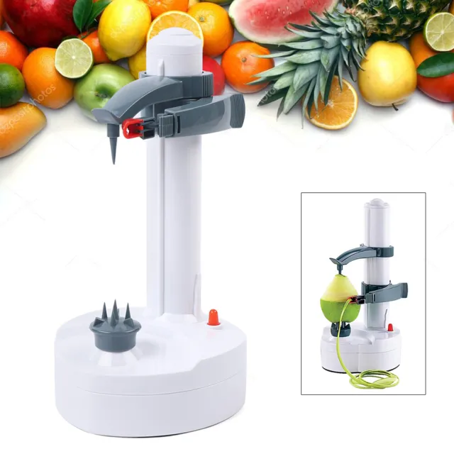 Fruit Peeler Automatic Potato Peeler Electric Quick Apple Fruit Cutter Slicer