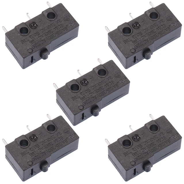 EMagTech Lot De 5 Micro-interrupteurs Pour Remplacer HK-14 16 (5) A 250