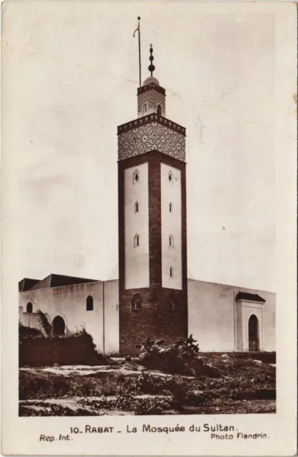 CPA AK MOROCCO RABAT The Mosque of the Sultan Flanders (38188)
