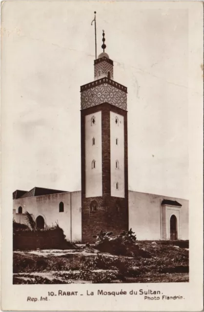 CPA AK MOROCCO RABAT The Mosque of the Sultan Flanders (38188)