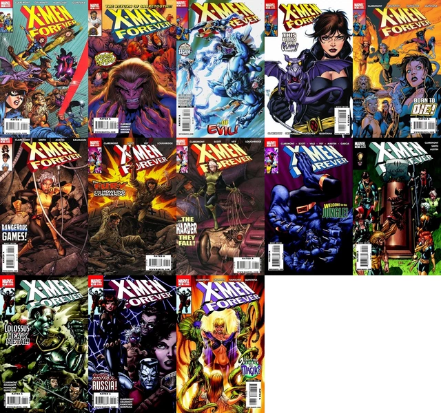 X-Men Forever #1-13 Volume 2 (2009-2010) Marvel Comics - 13 Comics