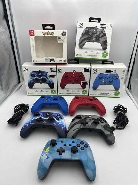 Lot x5 - Manettes Xbox One, Switch - Pour pièces ou réparation - HS