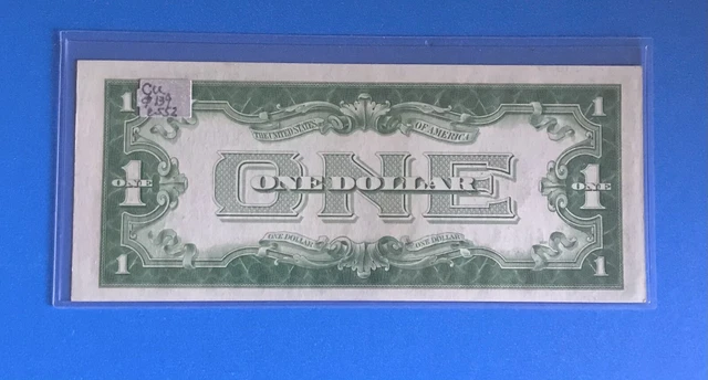 1928  $1  Silver Certificate  FUNNY BACK  CU  ON SALE!!   (c552) 2