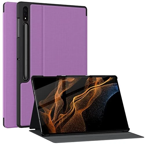Soke Galaxy Tab S8 Ultra Case 2022 Premium Shock Proof Stand Case Auto Sleep/...