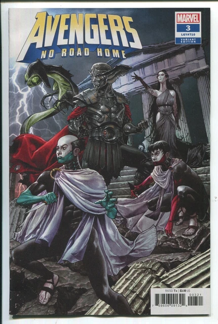 Avengers No Road Home #3 Mico Suayan Connecting Variant Cover - Marvel/2019