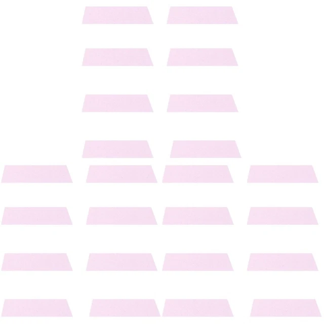 1200 piezas Rosa Fragancia Aceite Blotting Hojas Papel Absorbente de Aceite