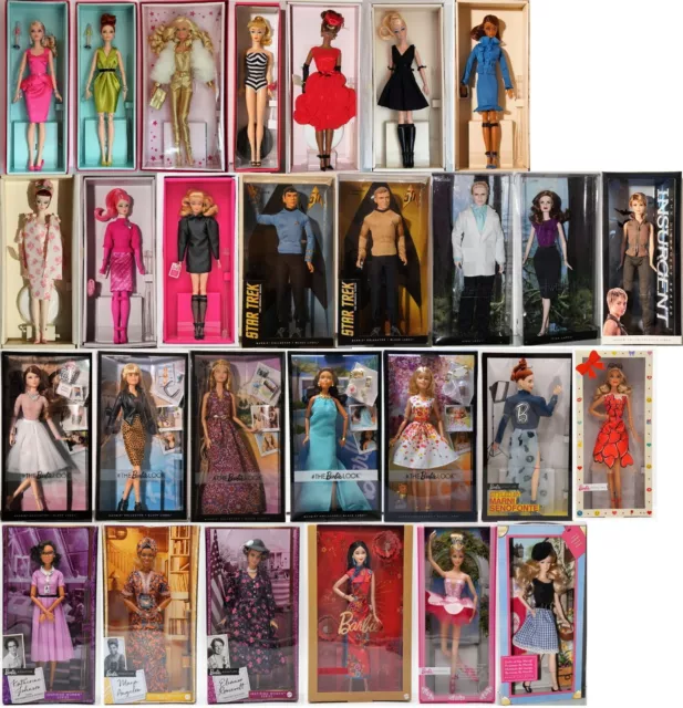 Barbie-Puppe- Mattel-Auswahl: Gold Label, Black Label, Silkstone, Signature
