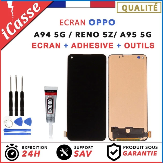 ECRAN LCD pour OPPO A94 5G / A95 5G / F19 OPPO Reno 5Z CPH2211 + OUTILS + COLLE