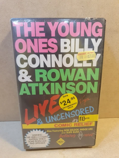 THE YOUNG ONES, Billy Connolly Rowan Atkinson Etc Live Comic Relief ...