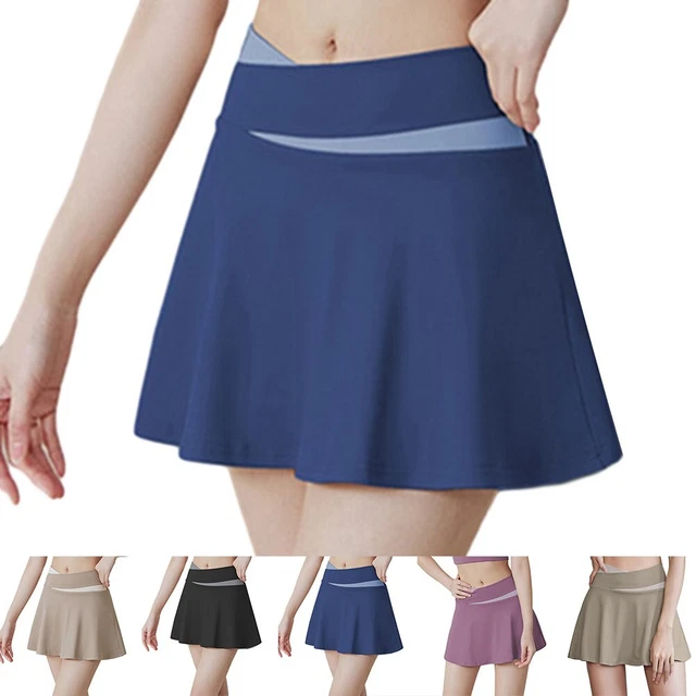 Jupes de sport yoga Colorblock avec ajustement serré design élégant et confor