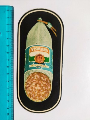 ADESIVO VISMARA CHICCO DI SALAME STICKER AUTOCOLLANT AUFKLEBER 80s ORIGINAL 