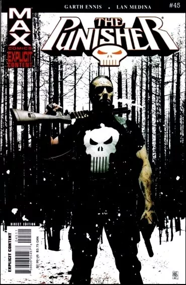 Punisher #45 May 2007 Garth Ennis Widowmaker Part 3 Marvel Max Nm Comic Book 1