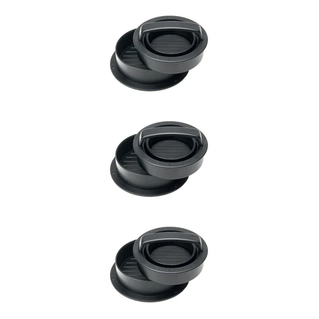 3pcs non-stick hamburger polpette di polpette di polpette press maker e cursori