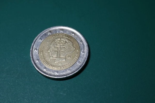 PIECE 2 EURO Belgique 2012 Queen Elisabeth Competition circulee EUR 4